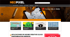 Desktop Screenshot of neopixel.com.mx
